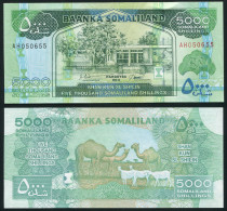Somaliland. 5000 Shillings. 2011 Unc. Banknote Cat# P.21a - Somalia