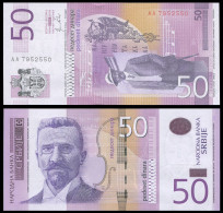 Serbia. 50 Dinars. 2011 Unc. Banknote Cat# P.56a - Serbia