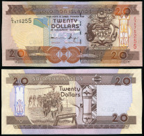 Solomon Islands. 20 Dollars. ND (2009) Unc. Banknote Cat# P.28b - Solomon Islands