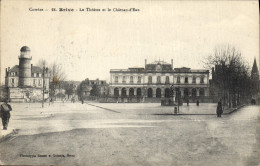 CPA Brive Le Theatre Et Le Chateau D'eau - Wassertürme & Windräder (Repeller)