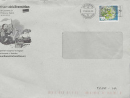 YT 2167 _ Ail En Fleur - Lettre D'Eclepens Pour La France - Lettres & Documents