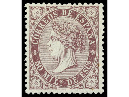 (*) ESPAÑA. 50 Milésimas Violeta. Bien Centrado. Ed.98. - Altri & Non Classificati