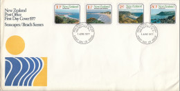 NEW ZEALAND FDC 716-719 - Eilanden