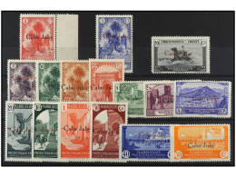** COLONIAS ESPAÑOLAS: CABO JUBY. SERIE COMPLETA. 16 Valores.  Ed.51/66. Cat. 1.385€. - Otros & Sin Clasificación