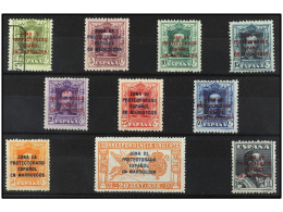 ** COLONIAS ESPAÑOLAS: MARRUECOS. SERIE COMPLETA A Falta Del 2 Cts. (que Se Incluye Usado). 9 Valores MUY BIEN CENTRADOS - Altri & Non Classificati