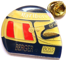 VOITURE - CAR - AUTOMOBILE - AUTO - FORMULE 1 - F1 - FORMULA 1 - CASQUE BERGER - MARLBORO - BOSS  - HONDA - PILOTE -(36) - F1