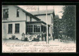 AK Wentorf B. Reinbek, Restaurant U. Pensionat Waidmannsruh Von H. Ahrendt - Reinbek