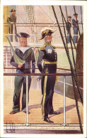 CPA Fantaisie Illustrateur Vallet Bruat Militaria - Vallet, L.