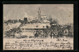 AK Kirchberg, Ortsansicht Im Winter - Kirchberg