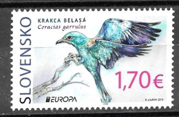 EUROPA 2019 Slovaquie Neuf ** Oiseau - 2019