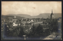 AK Aarau, Teilansicht Mit Kirche - Aarau