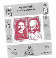 India Mnh ** Gandhi Sheet 1995 20 Euros - Blocks & Sheetlets