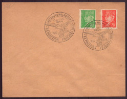 France, Enveloppe Avec Cachet Commémoratif " Exposition Philatélique " Château De Malmaison, 10 Juin 1944 - Autres & Non Classés