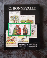 Kunst En Filatelie Door Oscar Bonnevalle, 1982, Kruishoutem, 212 Pp. - Autres & Non Classés