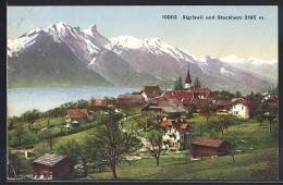 AK Sigriswil, Gesamtansicht Mit Stockhorn - Sigriswil
