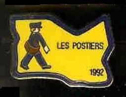 @@ Facteur La Poste PTT  Les Postiers 1992 @@po22 - Mail Services