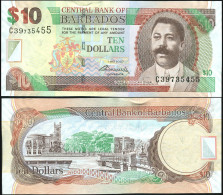 Barbados. 10 Dollars. 01.05.2007 (2010) Unc. Banknote Cat# P.68b - Barbados