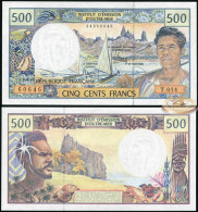 French Polynesia. 500 Francs. ND (2010) Unc. Banknote Cat# P.1g - French Pacific Territories (1992-...)