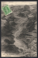AK Noiraigue /Val De Travers, Val De Travers Aus Der Vogelschau - Travers