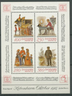 Dänemark 1986 Int. Briefmarkenausstellung HAFNIA '87 Block 6 Postfrisch (C14096) - Blocs-feuillets