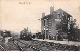 BRAY ET LU - La Gare - état - Bray-et-Lû