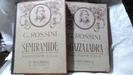 Gioacchino Rossini- La Gazza Ladra / Seramide Spartiti Musicali Originali - Opéra
