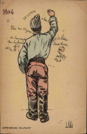 CPA Fantaisie Illustrateur Vallet 1904 Litterature Militaire Militaria - Vallet, L.