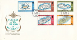 FDC ALDERNEY 37-41 - Eilanden