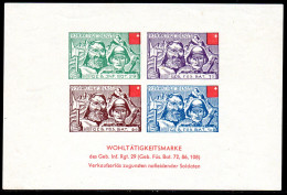 A3.269  SOLDIER STAMPS . GEB.INF.RGT.29(GEB.FUS.BAT.72,86,108) MNH S/S - Vignetten