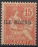 ROUAD - 1916-20 - N°YT. 9 - Type Mouchon 15c Vermillon - Neuf* / MH VF - Neufs