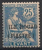 ROUAD - 1916-20 - N°YT. 11 - Type Mouchon 1pi Sur 25c Bleu - Neuf* / MH VF - Neufs