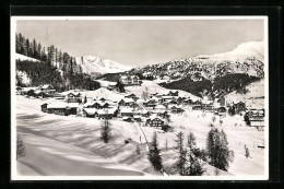 AK Tschiertschen, Ortsansicht Im Winterkleid - Tschiertschen