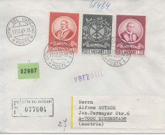 VATICANO CC CERTIFICADA A AUSTRIA 1969 FUNDACION CIRCULO DE SAN PEDRO RELIGION - Briefe U. Dokumente