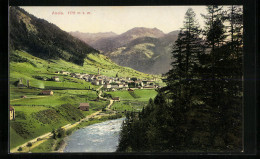 AK Airolo, Gesamtansicht Mit Fluss Und Umgebung - Airolo