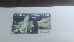 LIECHTENSTEIN-(LI-29I)-Husky With Child-(108)(431-399-1640-5500)(20CHF)-(12/05)(31397962)-tirage-100.000-used Card - Liechtenstein
