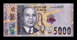 Malawi 5000 Kwacha 2022 Pick 71b Sc Unc - Malawi