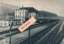 La Gare CFF D'Arth-Goldau Sur La Ligne Du Gothard   Reproduction - Arth