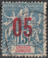 GRANDE COMORE  22 (o) Used Type Groupe Classique Surcharge 1912 [ColCla] (CV 2 €) - Neufs