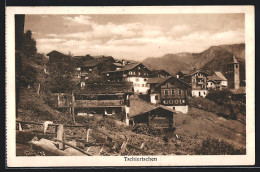 AK Tschiertschen, Ortspartie Aus Der Vogelschau - Tschiertschen