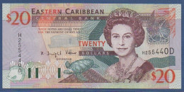 EAST CARIBBEAN STATES - P.44d - Suffix Letter D (Dominica) - 20 Dollars ND (2003) UNC, S/n: See Photos - East Carribeans