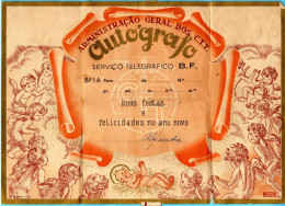 SERVIÇO TELEGRÁFICO  BF AUTÓGRAFO- - Autres & Non Classés