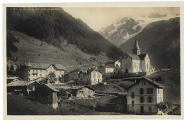 TRIENT Et Le Glacier Des Grands, Cpa Photo ~1930 - Trient