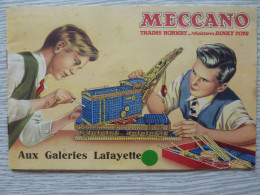 Meccano  Trains Hornby, Miniatures Dinky Toys Aux Galeries Lafayette - Meccano