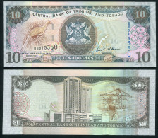 Trinidad And Tobago. 10 Dollars. 2006 (2007) Unc. Banknote Cat# P.48 - Trinidad & Tobago