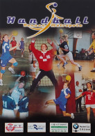 Carte Postale "Cart'Com" (2003) Handball (invitation) Calendrier Saison 2003/2004 - Rennes Métropole - Handball