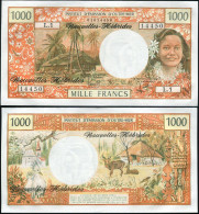 New Hebrides. 1000 Francs. ND (1975) Unc. Banknote Cat# P.20b - New Hebrides