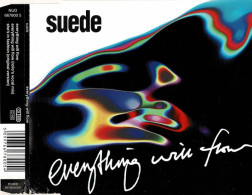 Suede - Everything Will Flow. CD Maxi-Single - Rock