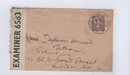 IRLANDE Enveloppe Du 17.07.1942 Avec Censure Américaine - Covers & Documents
