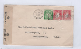 IRLANDE Enveloppe Du 30.05.1945 Avec Censure Anglaise Pour Les USA - Covers & Documents