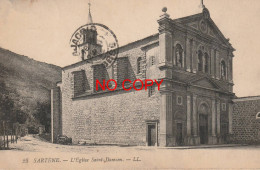 Delcampe - 20 SARTENE. Eglise Saint-Damien 1922 (écrite à Paoli Ajaccio)... - Sartene